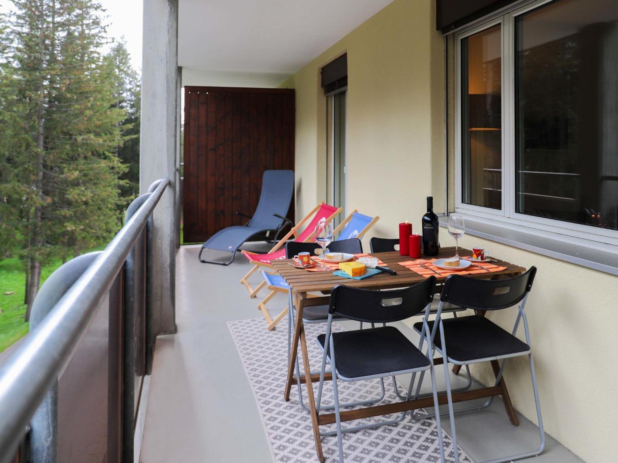 Apartment Allod Park Haus C 202 By Interhome Davos Exterior foto